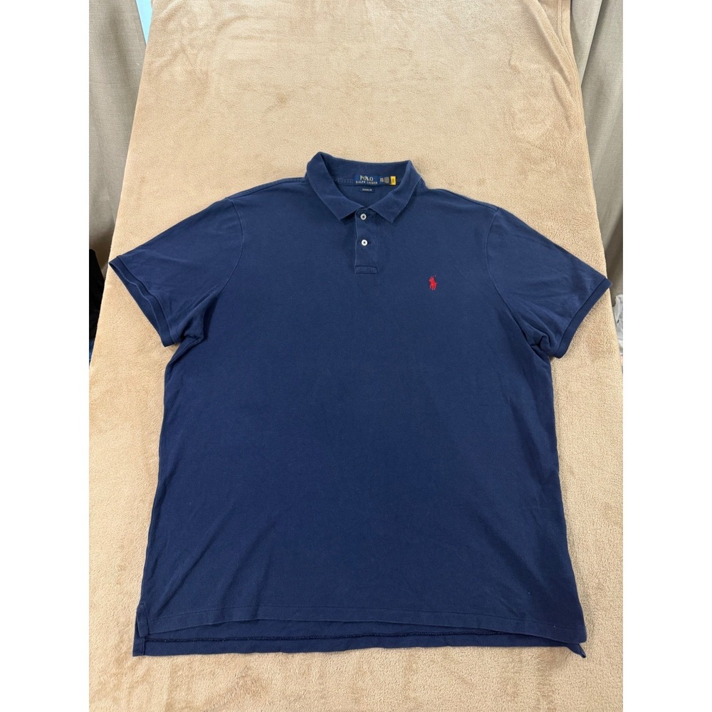 Polo Ralph Lauren Polo Shirt Men's Size 2XL Navy blue short sleeve